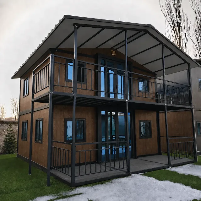 Two-storey expandable house – 74m²