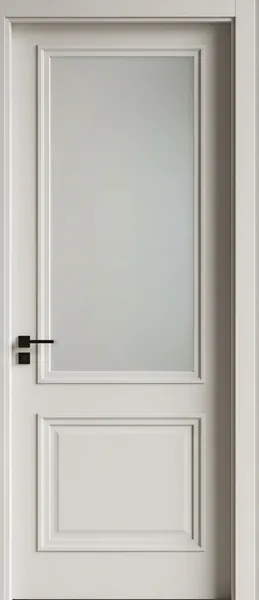 Doors with glass, White